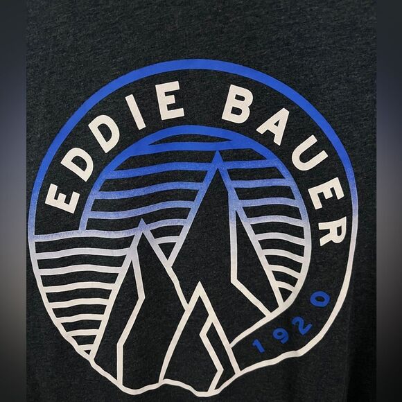Eddie Bauer Graphic Cotton T Shirt Medium - Picture 3 of 7